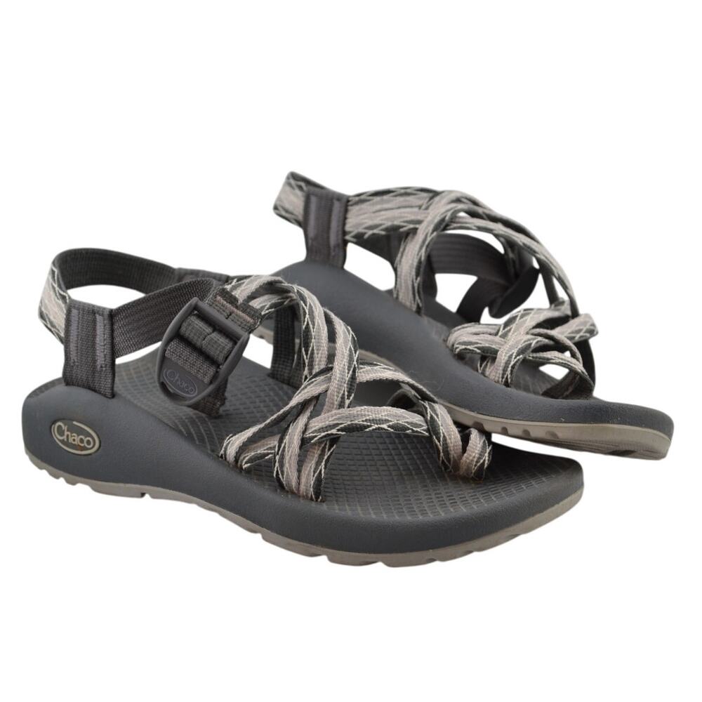 Chaco Z/2 Classic Sport Sandals Gray Strappy Hiking Outdoor‎ Women's Size 5